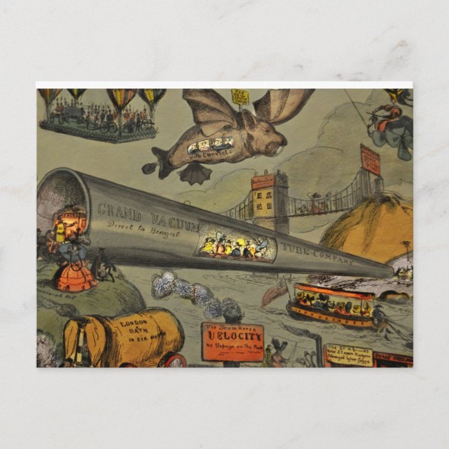 Carte Postale Mars de l'intellect (Devant)