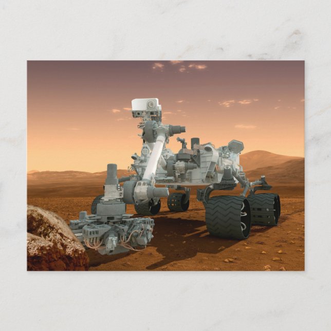Carte Postale Mars Science Laboratory Curiosity Rover. 4 (Devant)
