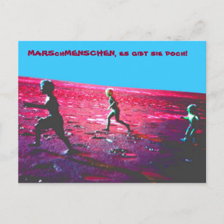 Carte Postale MARSchMENSCHEN