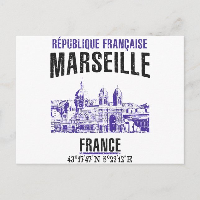 Carte Postale Marseille (Devant)