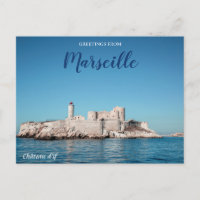 Carte postale Marseille France Castle
