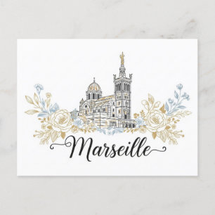 Carte Postale Marseille France Travel