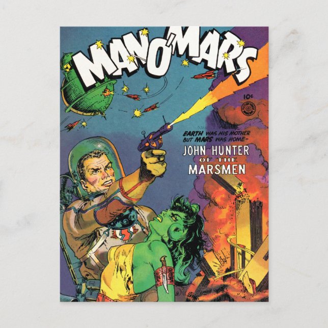 Carte Postale Marsmen (Devant)