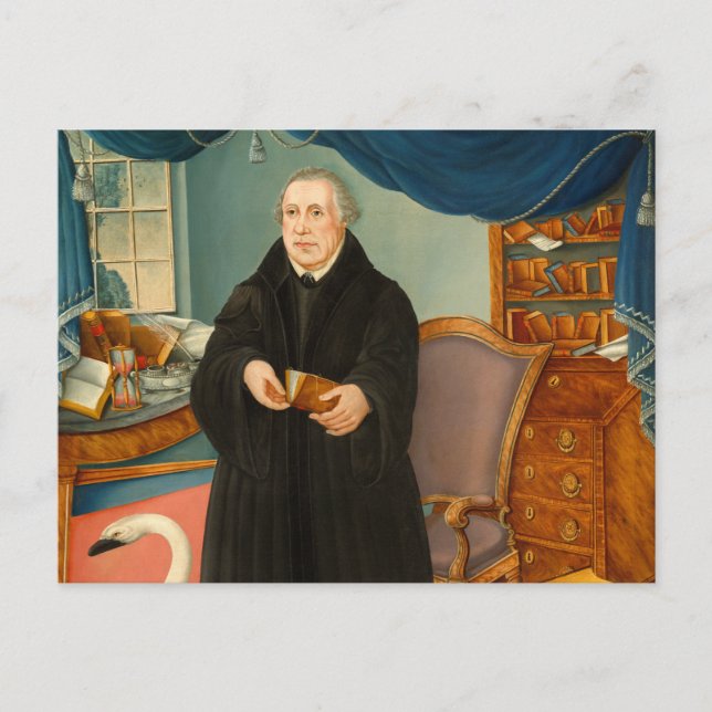 Carte Postale Martin Luther, 1800 by Frederick Kemmelmeyer (Devant)