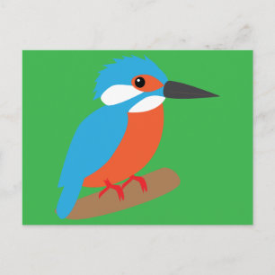 Carte Postale Martin-pêcheur