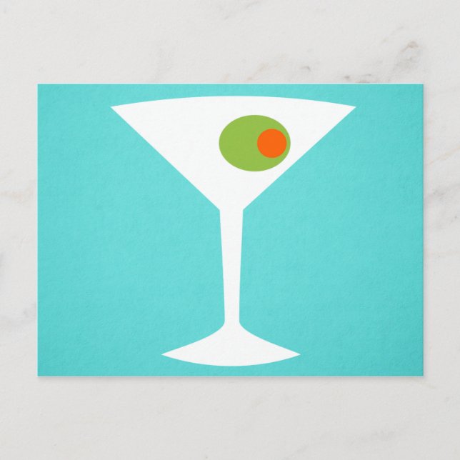 Carte postale Martini classique (Devant)