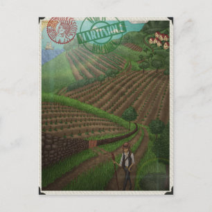 Carte Postale Martinique by Ordovich