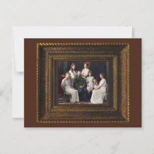 Carte Postale Martyrs royaux russes Romanov Martyrs 7-17-1918