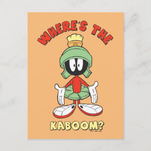 Carte Postale MARVIN LE MARTIAN™ Où est le Kaboom ?