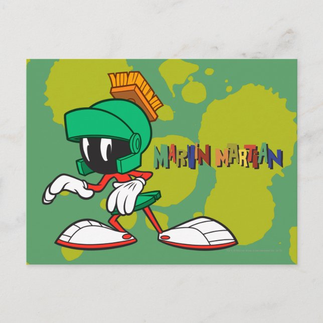 Carte Postale MARVIN MARTIAN™ Sneaking (Devant)