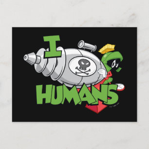 Carte Postale MARVIN THE MARTIAN™ I Laser Humains