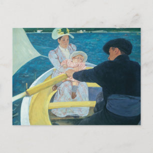 Carte Postale Mary Cassatt - La fête de la navigation