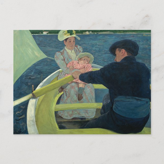 Carte Postale Mary Cassatt - La fête de la navigation (Devant)