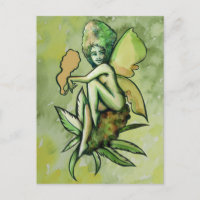 Mary Jane Fairy Green Goddess Toker