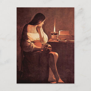 Carte Postale Mary Magdalene par Georges de La Tour
