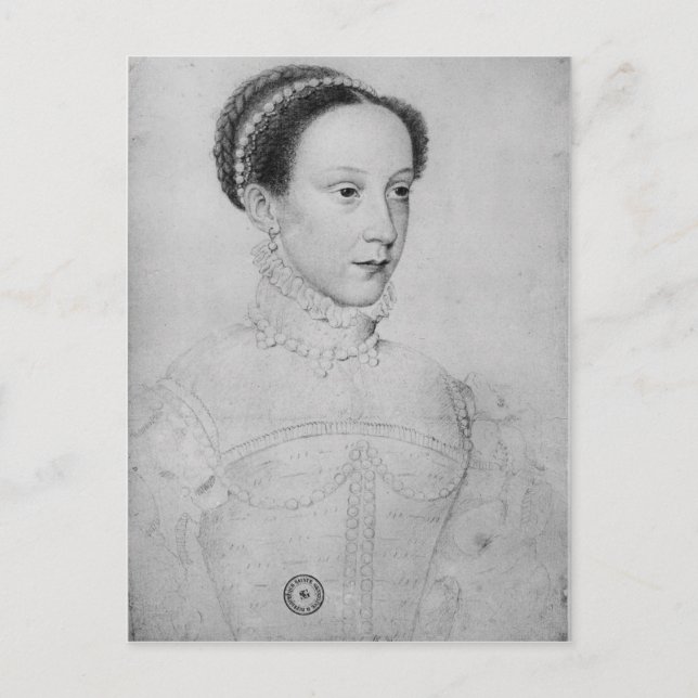 Carte Postale Mary Queen of Scots, 1559 (Devant)