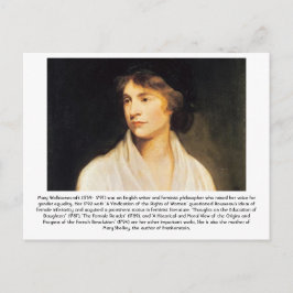 Carte Postale Mary Wollstonecraft - Feministe