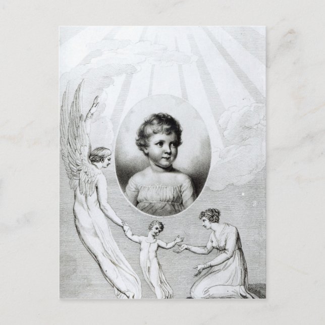Carte Postale Mary Wollstonecraft Shelley enfant (Devant)