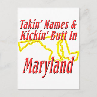 Carte Postale Maryland - Kickin' Butt