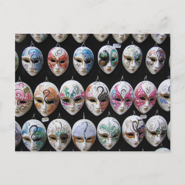 Carte Postale Mascarade (Devant)