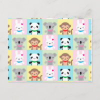 Mascottes d'animaux Super Cute Kawaii