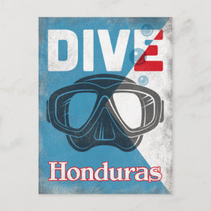 Carte Postale Mask du Honduras