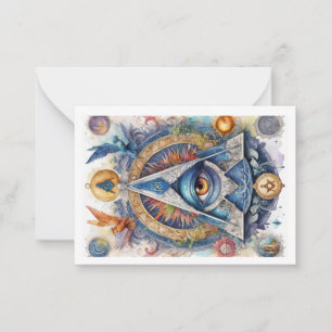 Carte postale Masonic Style