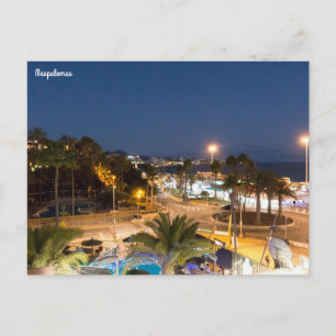 Carte Postale Maspalomas Heure Bleue