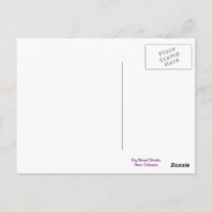 Carte postale Masquage Mardi Gras