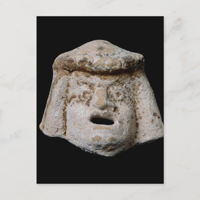 Carte Postale Masque comique (Devant)