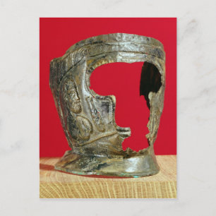 Carte Postale Masque de gladiateur gallo-romain