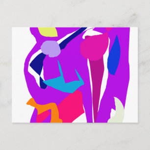 Carte Postale Masque Scrupulsif Vice Vertu Novel Bat