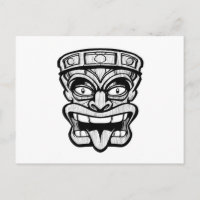 masque tiki art hawaïen