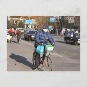 Carte Postale Masquer la pollution