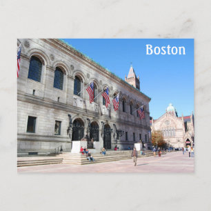 Carte Postale Massachusetts de Boston