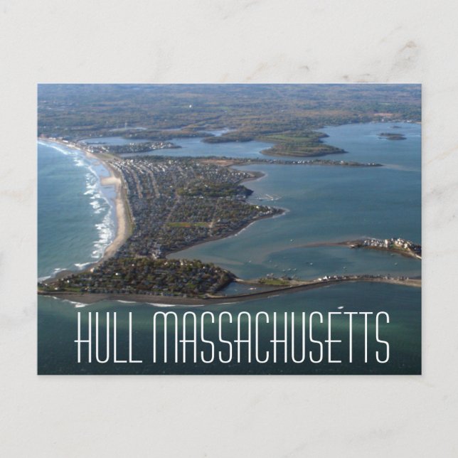 Carte postale Massachusetts de coque (Devant)