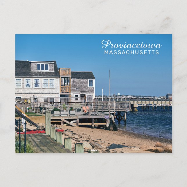 Carte Postale Massachusetts de Provincetown (Devant)