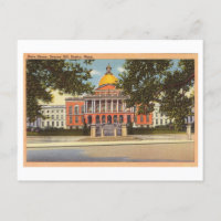Massachusetts State House à Boston Vintage voyage