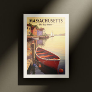 Carte Postale Massachusetts vintages