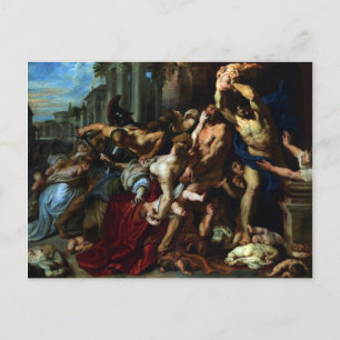 Carte Postale Massacre des Innocents par Peter Paul Rubens