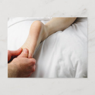 Carte Postale Massage des pieds