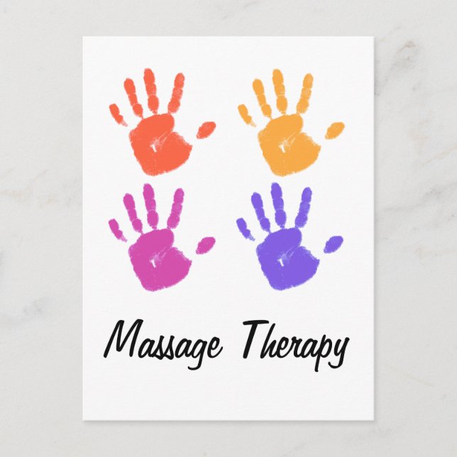 Carte postale Massage Therapy (Devant)