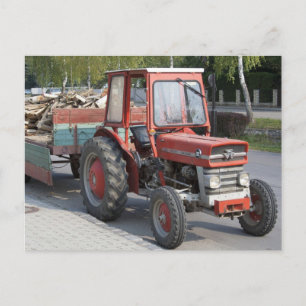 Carte Postale Massey Ferguson 135