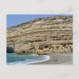 Carte postale Matala Crete
