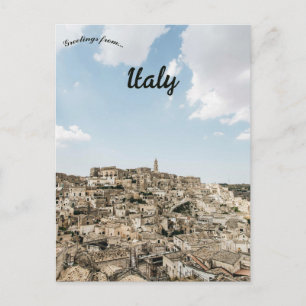 Carte Postale Matera Italie