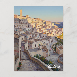 Carte Postale Matera Italie Travel