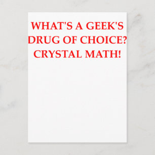 CARTE POSTALE MATH