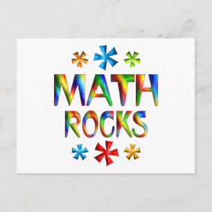 CARTE POSTALE MATH ROCKS