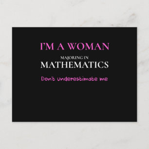 Carte Postale Mathématiques amusantes Mathématiques Cadeau majeu