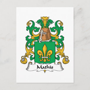 Carte Postale Mathis Family Crest